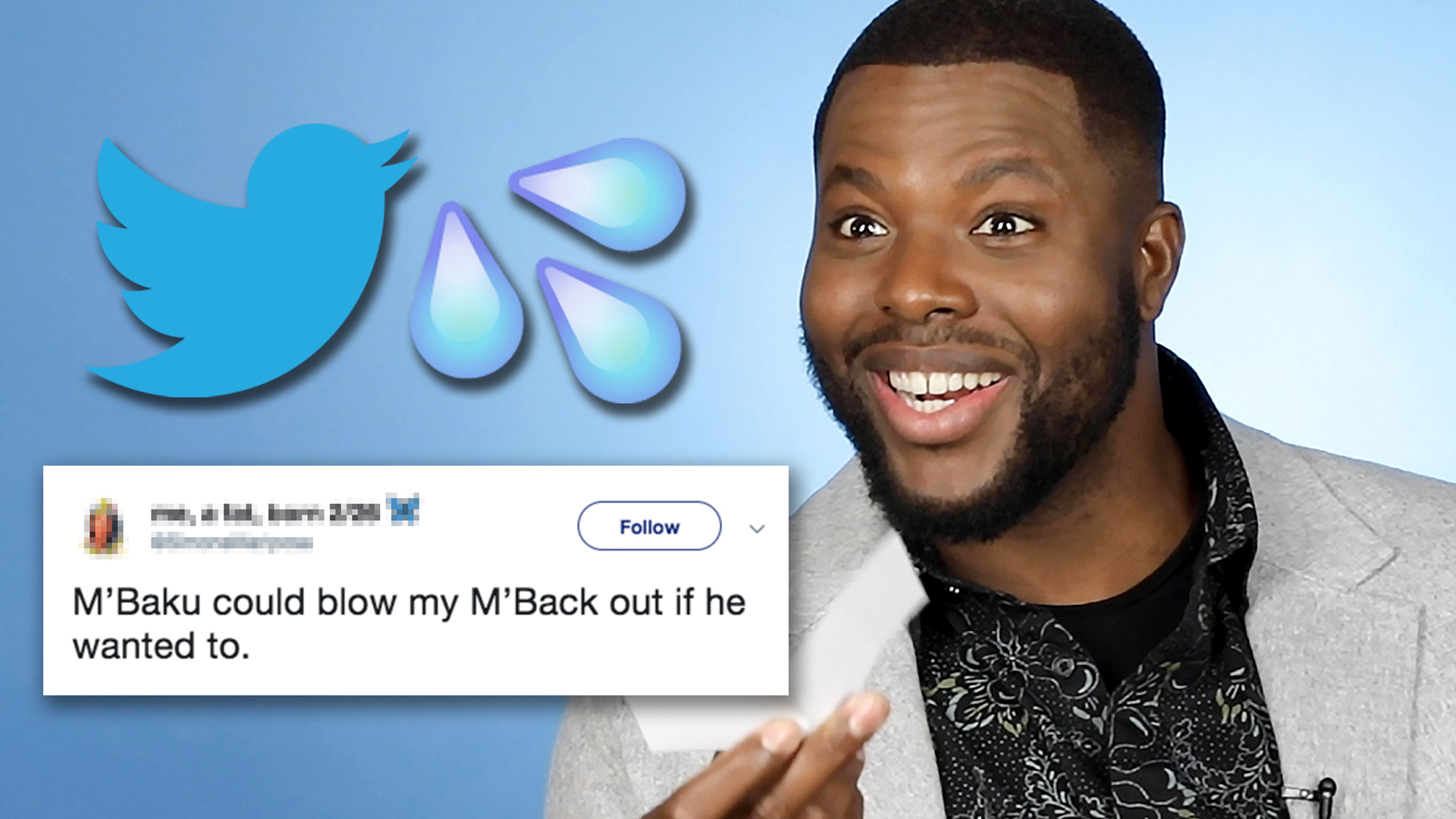 Winston Duke Reads Thirst Tweets About Himself