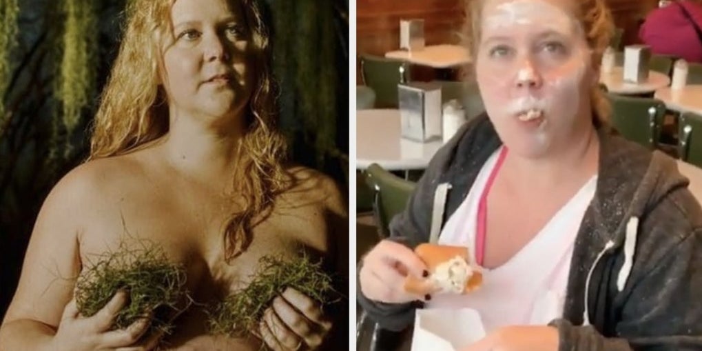 Amy Schumer Naked And Chasing Ducks During A Pregnancy Photoshoot Is An Ins...