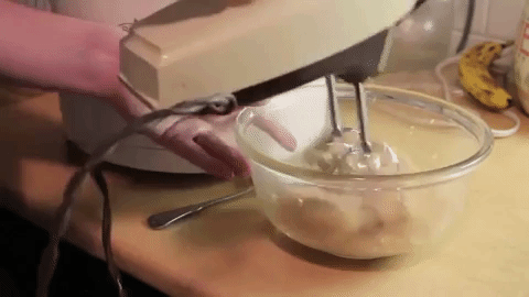 Need shredded chicken for a recipe? Just place your (still hot) chicken breasts in a large bowl and use a hand mixer to shred them in no time.See how to do it here.