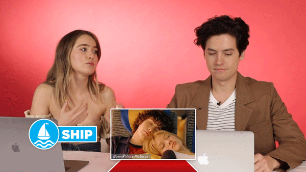 Haley Lu Richardson: I loved them together! Ship.Cole Sprouse: The name "Gordo" kind of upsets me. Was his full name "Gordan"?HLR: But you didn't watch — you don't know who he is! He was always referred to as "Gordo." He was this kind of nerdy guy that was the best friend that you were always rooting for him to be—CS: —Sink.