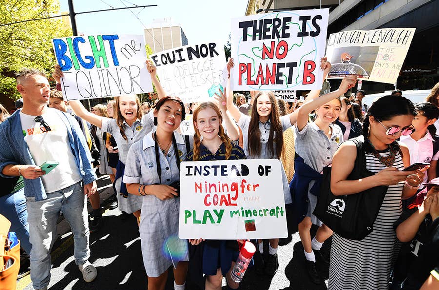 Climate Strike Thousands Of Australian Kids Have Rallied For