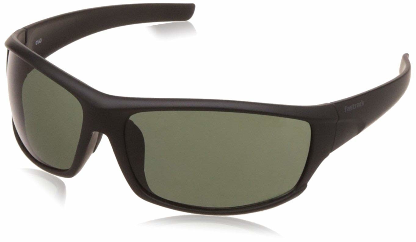 Fastrack Blue Wraparound Men Sunglasses (P404Bu1|65) – MADOVERBIKING