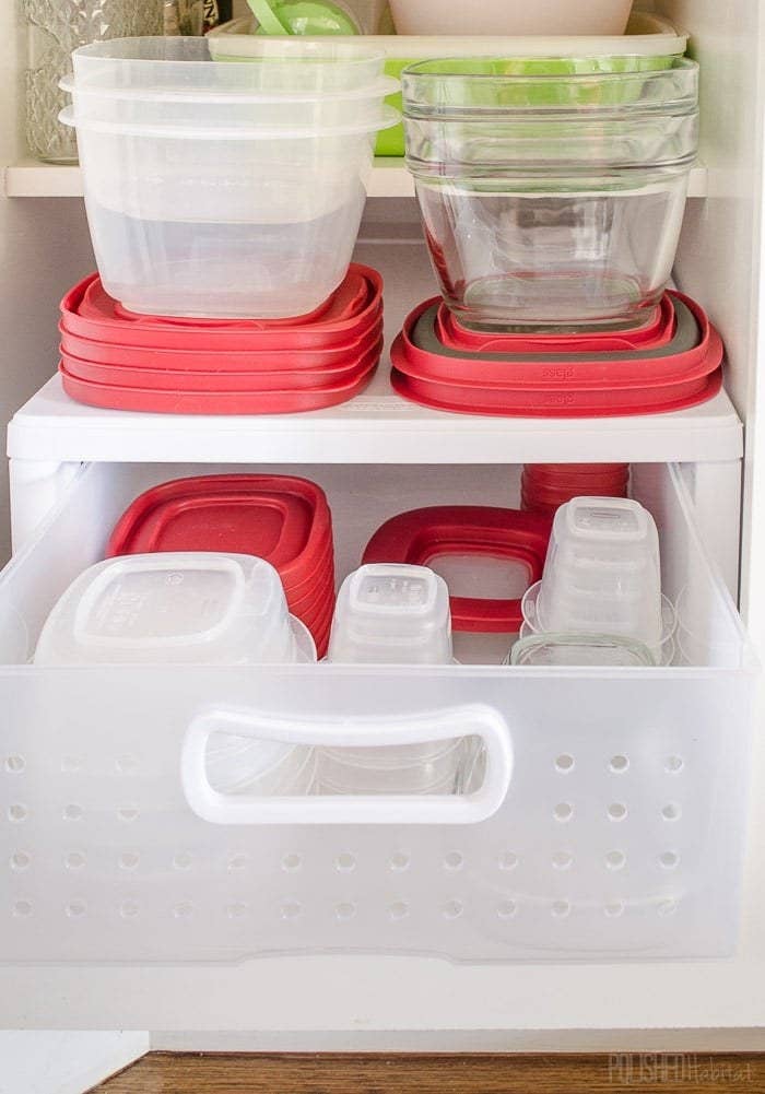 Masirs Kitchen Cabinet Organizer Set, Three Shelves, Two Under Shelf  Baskets, Additional Cabinet or Counter Storage Space to Organize your  Dishes