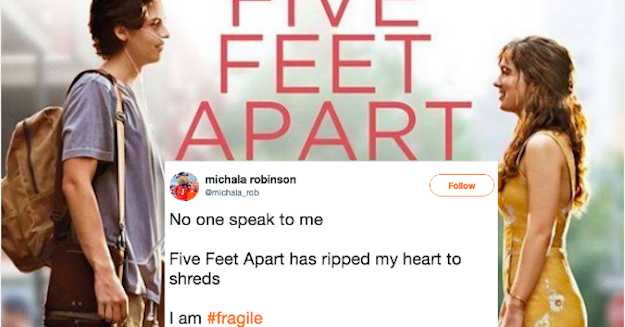 Five Feet Apart Reaction Tweets That Show Just How Sad This Movie Is