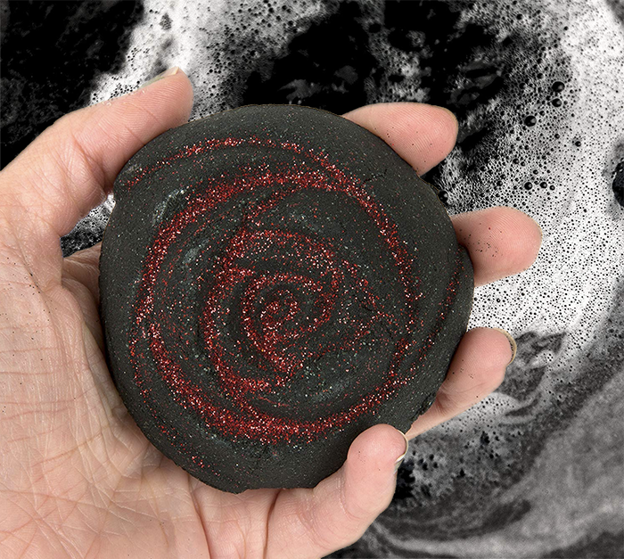 Promising review: "This bath bomb was the best one I have ever used! I did not want to get out because it was a sparkly pitch black with a hint of red. I even saved some of the water for decor in a potion bottle. :)" —Amazon CustomerGet it from Amazon for $8.95.