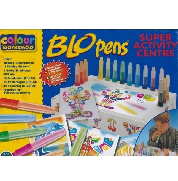 Remember these? They were pens you BLEW INTO! You can get them on Amazon.