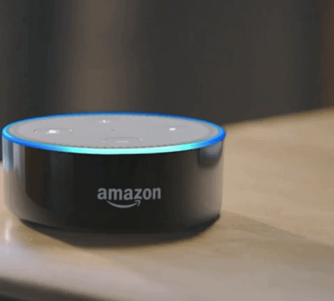 Promising review: "This is the second Echo Dot for our household. The first I got last year as a Christmas present. We LOVE it. We use it to stream music from our playlists, to set timers, to ask questions and about the weather, and especially to make shopping lists. My kids can add stuff to the list while I'm at the store and my list in the Alexa App updates to show it! I really think that was my (personal) favorite feature with the Dot. With two Dots it's even better. My daughter has the only room upstairs, and she's the one that does most of the music streaming. So I bought her this Dot for Christmas. She can now stream her music by voice command. I also no longer have to scream at the ceiling or walk across the house to get her attention. I just say, 'Alexa, call upstairs' and bam, my daughter and I can speak normally. I also use it to make sure she's up in the mornings, I just tell Alexa to play wake up music upstairs." —Leah D.Get it from Amazon for $39.99.