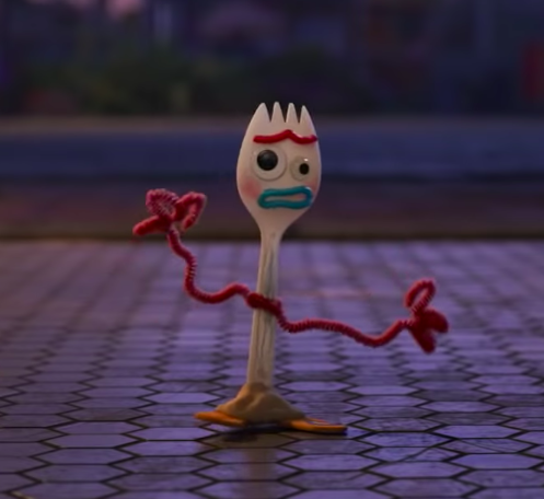 forky on toy story 4