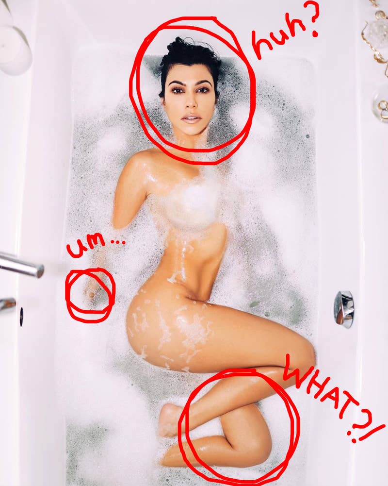 kourtney kardashian photoshop fail 