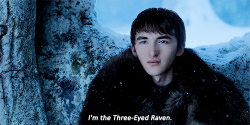 Three Eyed Raven Robot Bran is so disconcerting. It's almost more heartbreaking than him dying, because he's there, but he's also really not. Seeing his lack of emotions last season, even after returning home and being reunited with his family, was truly awful. I hope he gets a bit more of his old personality back.