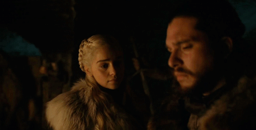 Yeah, yeah, I know it's incest, but this is Game of Thrones. It's ruined us all. Anyway! Dany will either see Jon's Targaryen status as a threat or as an even stronger reason why she should be with him – and I hope/think it will be the latter (the Targs love incest, after all). It's much more uncertain how Jon will feel about the whole thing, but frankly I think Dany is already knocked up so that will probably take precedence over concerns she's his aunt.