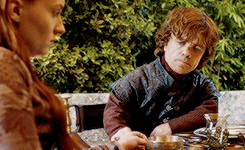 Remember how they're married?! Lol. Tyrion was one of the few people in King's Landing to show Sansa kindness, and he was also the first to recognise her strength and survival instincts. It'd be great to see his reaction to Sansa as Lady of Winterfell.