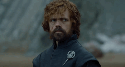 With Tyrion's worried (and creepy) lurk outside Dany and Jon's boatsex love nest in the Season 7 finale, a lot of people theorised he must be secretly in love with Dany. I just think this plot is really boring, and they haven't done a good job of establishing it if that's the way they want to go. There are already so many plots that need to be resolved, not to mention the END OF THE WORLD to prevent, so I don't see how they can effectively go down this path.