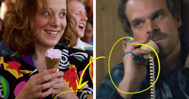 Eleven S Still Wearing That Hair Tie In Stranger Things 3 And It