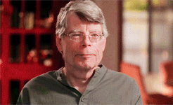 "I was in the horror section of a book store in Rhode Island. I picked up a book by Stephen King, flipped it over, and saw his picture on the back. I looked up, and in the next aisle over, right across the bookshelf from me, was a guy that looked exactly like Stephen King. So, I held up the book and asked, 'Is this you?' He said, 'Yeah.' Then I said, 'Good books,' then he said, 'Thanks.' And that was that."—EatATaco