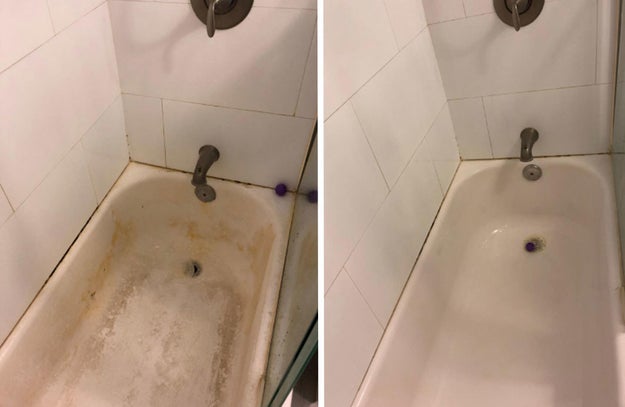 Your Bathroom Is Absolutely Disgusting, How To Get Rid Of Brown Stains In Bathtub