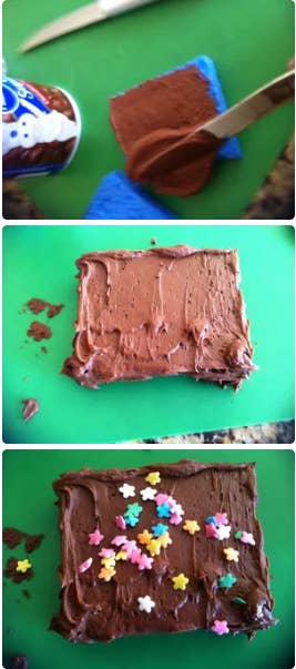 Two things: 1. Use new sponges straight out of the package, of course, and 2. You probably only want to do this one with kids who are grade-school age or older. Learn how to pull it off at Instructibles. Oh, and have a real brownie on hand to swap out for the prank one!