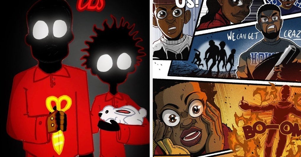 "Us" Fan Art Is Dominating Instagram And They're Just As Terrifying As