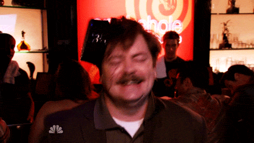Season 3, Episode 13: "The Fight"Fun fact! Amy Poehler directed this episode, and the scenes of everyone being drunk in front of the camera was an attempt to make her laugh from her director's chair.