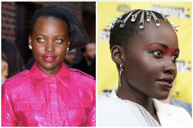 Excuse Me But We Really Need To Talk About These Insanely Creepy Red Carpet Looks Lupita Nyong'o Has Been Wearing To Promote 