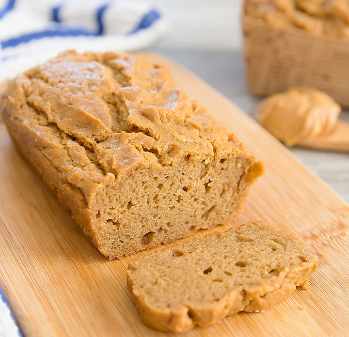 Consisting of mostly peanut butter and three eggs, this one's for all the peanut butter aficionados out there. Get the recipe.