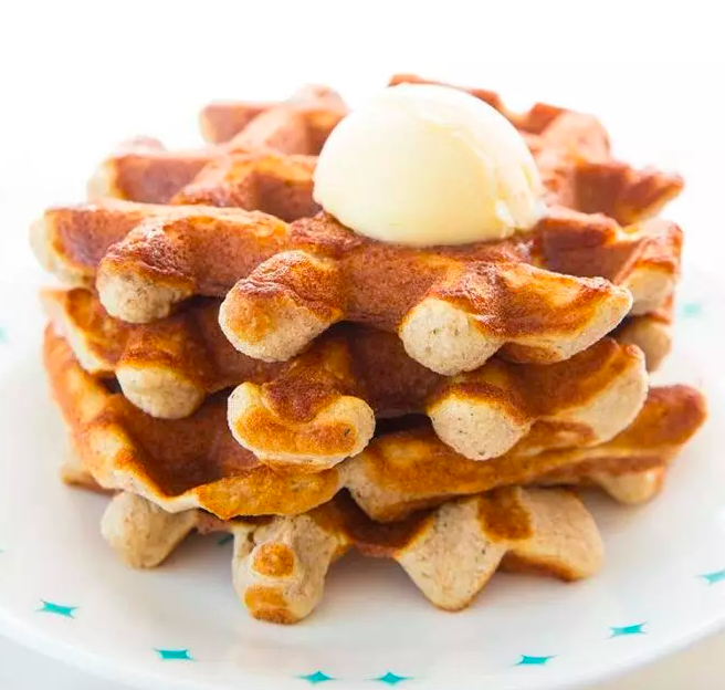 Almond flour, eggs, and a little bit of sweetener are key to helping you live your best weekend brunch life. Don't forget cinnamon, that magical breakfast spice which packs a punch in just a tiny quarter teaspoon. Get the recipe.