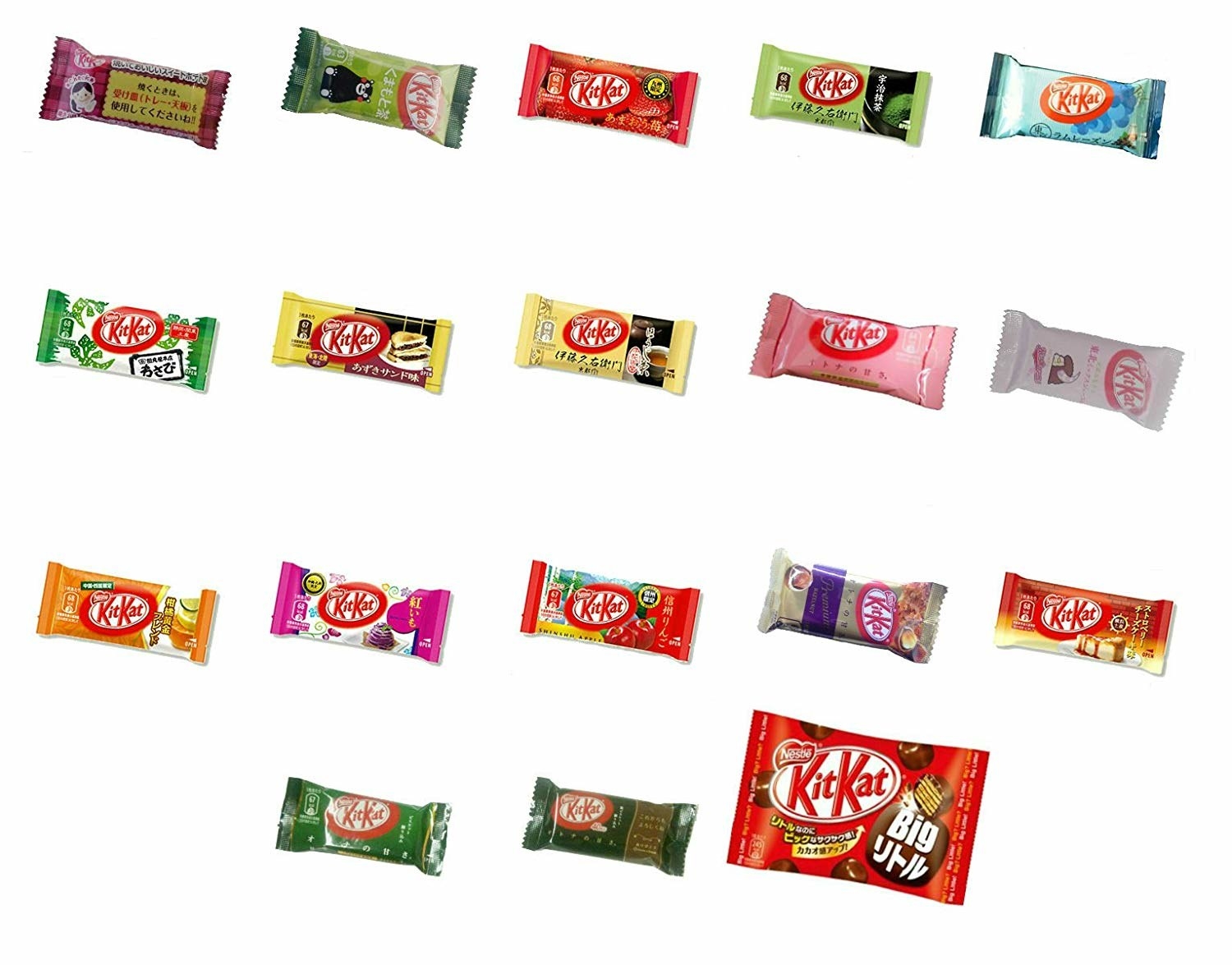 They come in flavors like strawberry cheesecake, sweet potato, hazelnut, and wasabi, and we simply can&#x27;t pick a favorite. Get a pack of 18 from Amazon for $23.99.