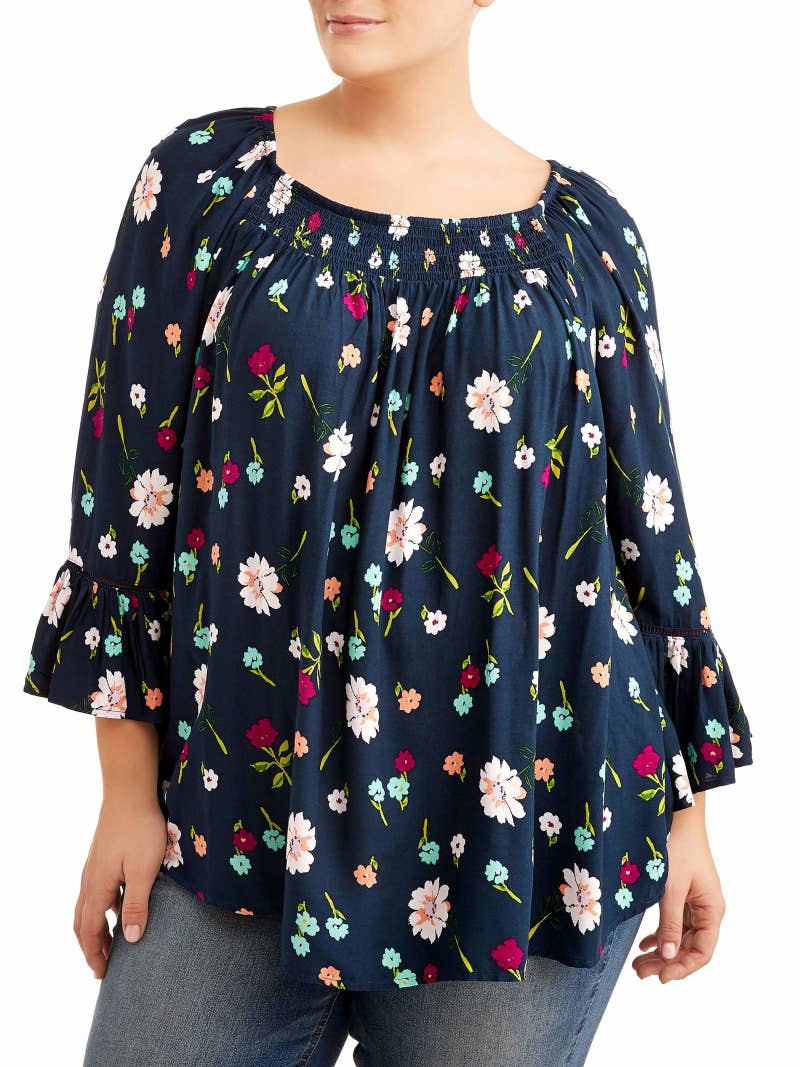 Price: .87 (available in sizes 0X–4X and eight patterns)