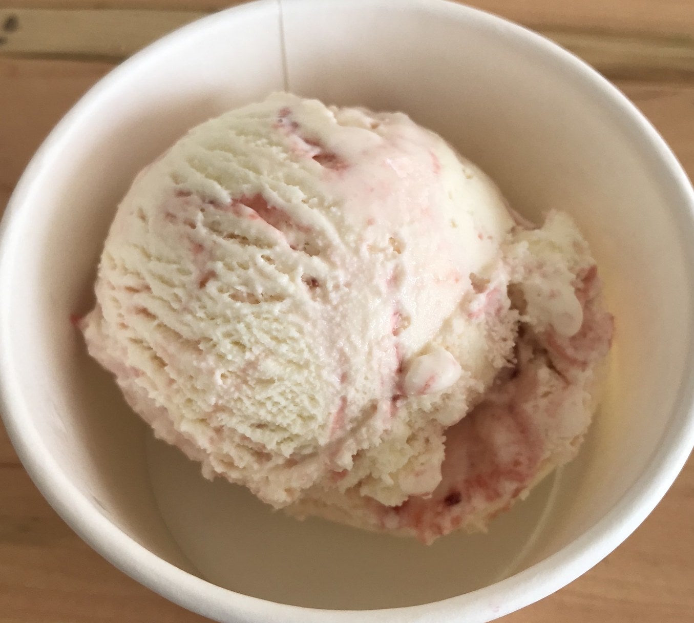 What's in it: Custard ice cream, swirled with house-made spiced plum jam.