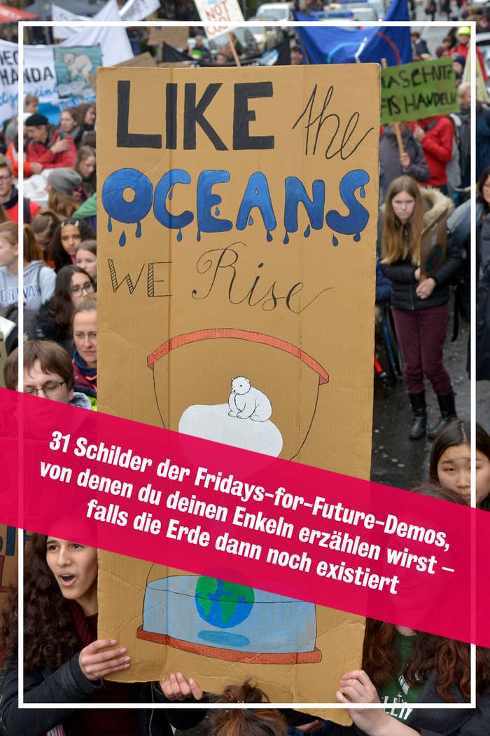 Fridaysforfuture Die Besten Schilder Von Den Klimastreik Demos