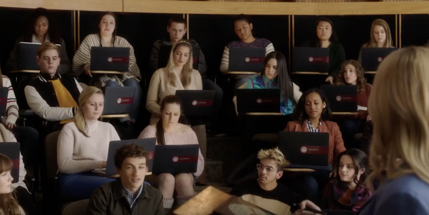 The book/movie poses the fateful question of whether or not it's justified to murder a murderer — the very same question that sent the book and show's main group of students into a plotting spiral.