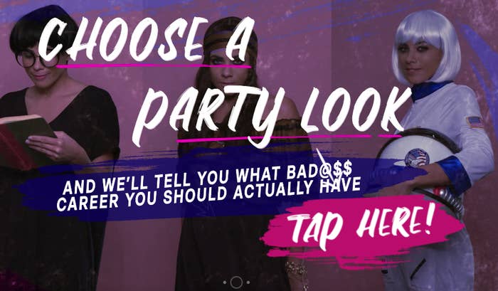 Build A Party Look And We'll Tell You What Career You Should Have