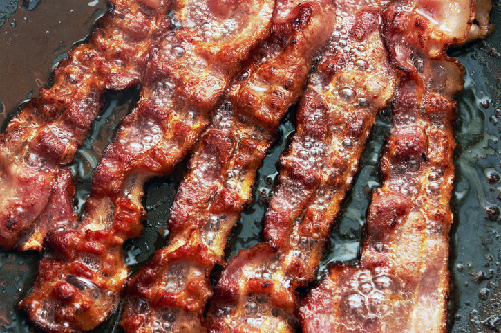 TRY IT: Bacon Express Crispy Bacon Grill  Would you make more bacon if you  didn't have to deal with A.) The grease B.) The steam stinking up the  house C.) Both