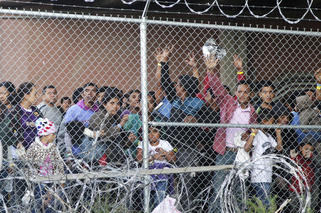 Immigrant Families Are Being Housed Under An El Paso Bridge