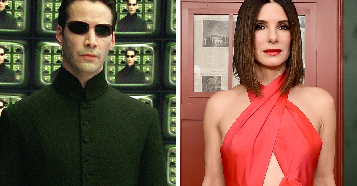 Sandra Bullock Was Offered The Role Of Neo In “The Matrix” Before Keanu(02)
