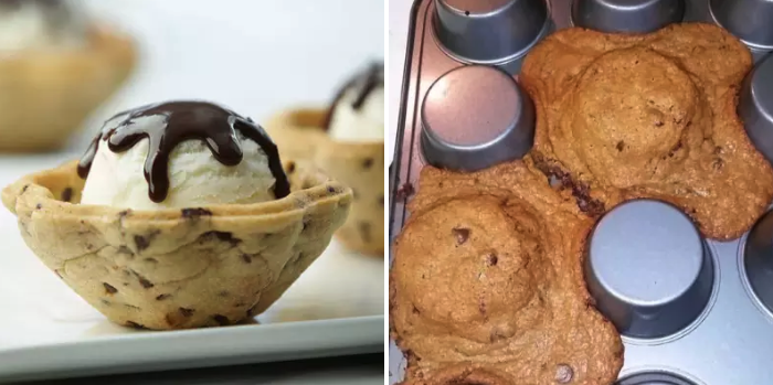 "Once I tried to make those Pinterest-famous cookie bowls for ice cream. Something went terribly wrong. My friends still make fun of me for this! The worst part was that I actually went to school for baking and pastry for a year."—marissat5