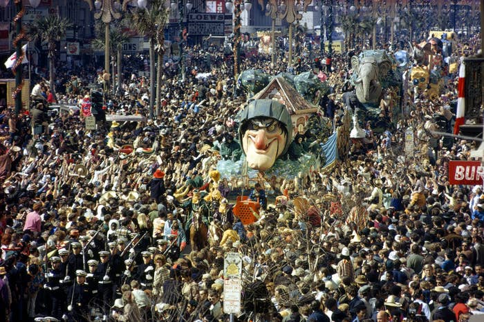 mardi gras in the 70s