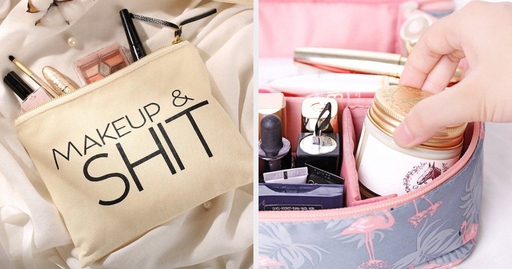 20 Of The Best Makeup And Cosmetic Bags You Can Get On Amazon