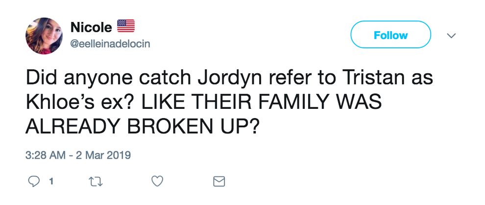I Wasn't the One That Cheated” - Months After Break Up, Jordyn
