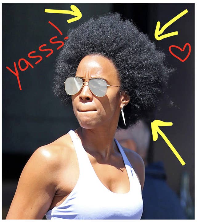 Kelly Rowland S Shrunken Natural Hair Looks Healthy And Gorgeous