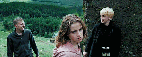 Even though Hermione was a stickler for the rules, she wasn't afraid to take risks for the greater good. Like remember when she blackmailed Rita Skeeter? Or helped organise Dumbledore's Army? Or when she punched that smug look off Malfoy's face? Iconic.