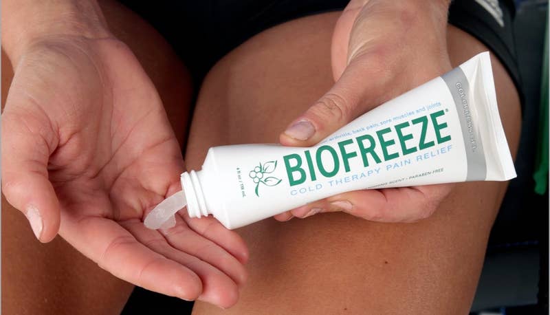 Promising review: âBiofreeze is a great product for aches and pains. My massage therapist recommended it years ago and I&#x27;ve been a dedicated customer ever since. Anytime I&#x27;m tense or have a knot in my neck or back I use it. It really helps to relax the area and allows me to work out the problem areas. My husband uses it for chronic back pain to cool the area and help him stretch out his back better.â âSara FGet it from Amazon for $9.54.