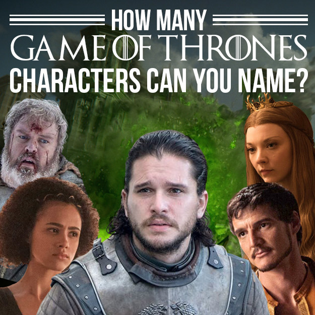 Name The "Game Of Thrones"