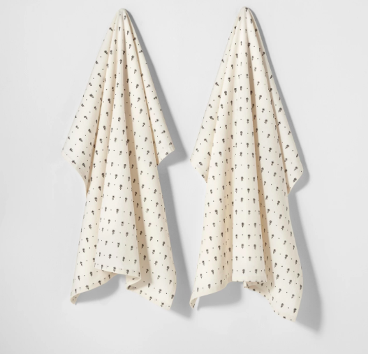 Chances are, you absentmindedly wipe your hands to "clean" them during food prep. But all those germs have to go somewhere. While you're at it, throw your bathroom hand towels in the wash just as often. Even more of an excuse to invest in a few new ones...Get two from Target for $7.99.