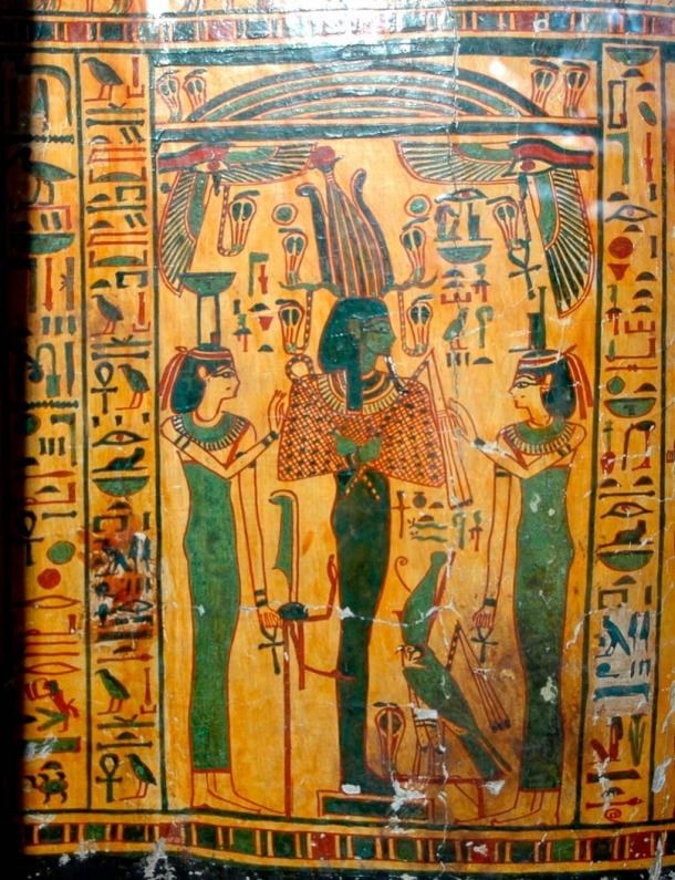 It has been stated that Osiris was initially the deified Predynastic king, the prehistoric vegetation spirit, the jackal god of the early on royal necropolis, or the mother goddess. Even in the etymology about his name is still uncertain, although it simply means 'The Mighty One'. Even though he is typically seen as the generous, giving, just and abundance god of life, there are still depictions of him being the “terrifying figure who send out demon-messengers to pull the living to the gloomy kingdom of the dead". Osiris as the just and kind ruler, murdered by the resentful brother, and return to life is still the most enduring and the most popular image of god.