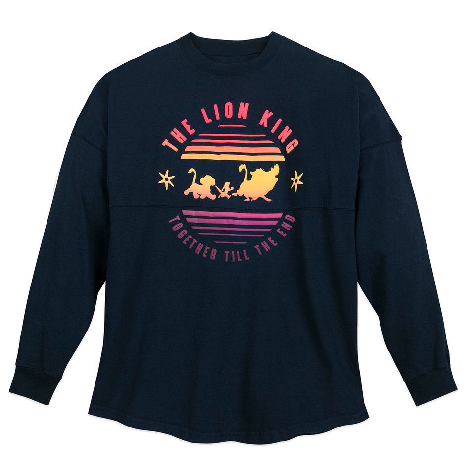 Simba, Timon, and Pumbaa silhouettes take the spotlight on front with "Pride Lands Since 1994" puff ink text on back.Get it from shopDisney or Disney Stores for $49.95.