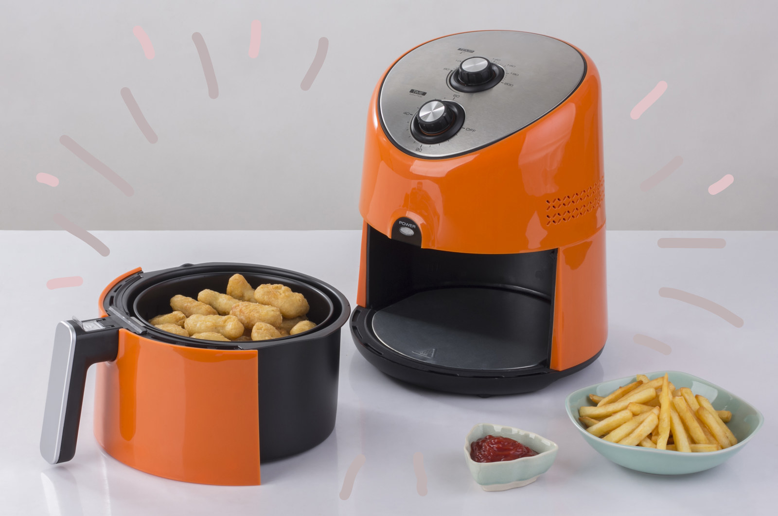 It gives you that crispy-crunchy fried texture without having to use a ton of oil.