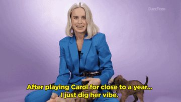 Brie Larson Played With Puppies While Answering Fan Questions