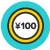 100yenstore badge