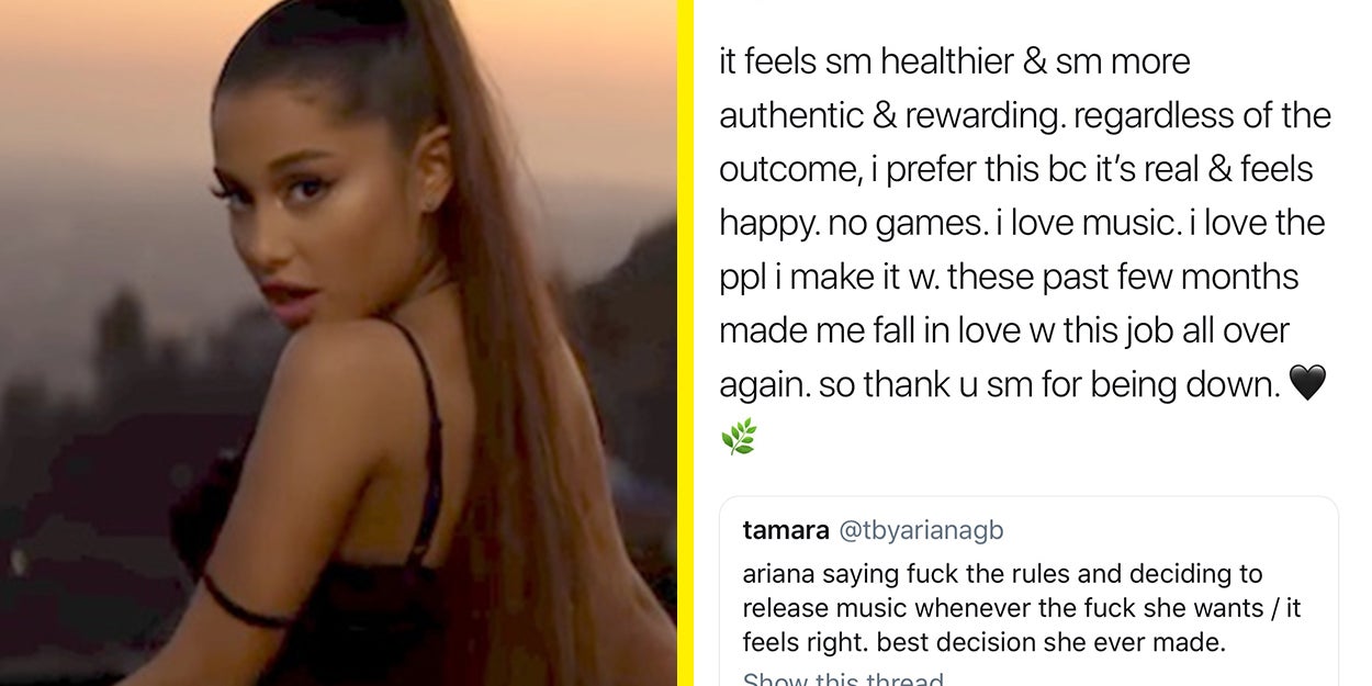 Ariana Grande Just Revealed Why She Keeps Releasing New Music So Quickly - ariana grande on roblox